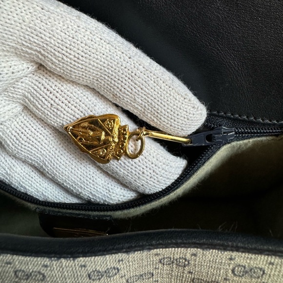 Gucci Sherry Line Micro Gg Leather Shoulder Bag - Picture 8 of 9